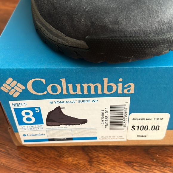 Columbia M Yoncalla Boots size 8.5 Men’s - Picture 3 of 6